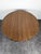 Round Extendable Walnut Table For Sale - Image 3 of 7