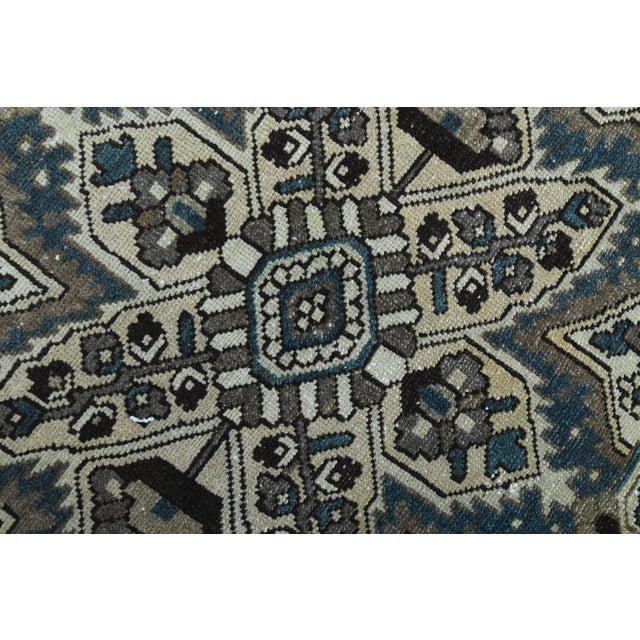1970s Vintage Persian Handmade Wool Cotton Brown Area Rug For Sale In San Francisco - Image 6 of 11