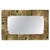 Not Yet Made - Made To Order Striped Brass Wall Mirror with 6 Green Murano Glass Jewels from Justfurnituress SRL For Sale - Image 5 of 5
