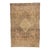 Distressed Antique Persian Mahi Tabriz Rug - 04'04 X 06'06 For Sale