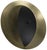 Mid-Century Modern Noir Bengal Sconce, Iron with Brass Finish For Sale - Image 3 of 4