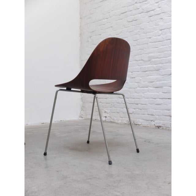 Sl58 Chairs by Léon Stynen, 1958, Set of 8 For Sale - Image 17 of 18