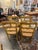 French Country 1970s Pine French Country Style Rush Seat Dining Chairs For Sale - Image 3 of 7
