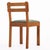1940s Six French Solid Oak Dining Chairs Attributed to Charles Dudouyt, C. 1945 For Sale - Image 5 of 5