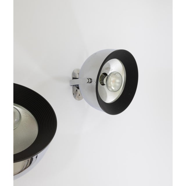 Stilnovo Wall Lamps by Gae Aulenti & Livio Castiglioni for Stilnovo, 1970s, Set of 2 For Sale - Image 4 of 7