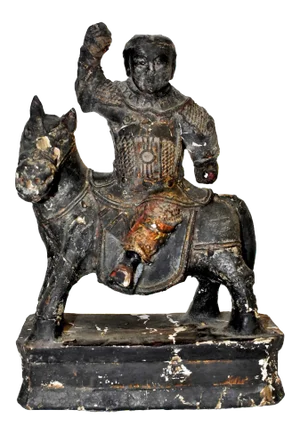 18th Century Warrior Statue