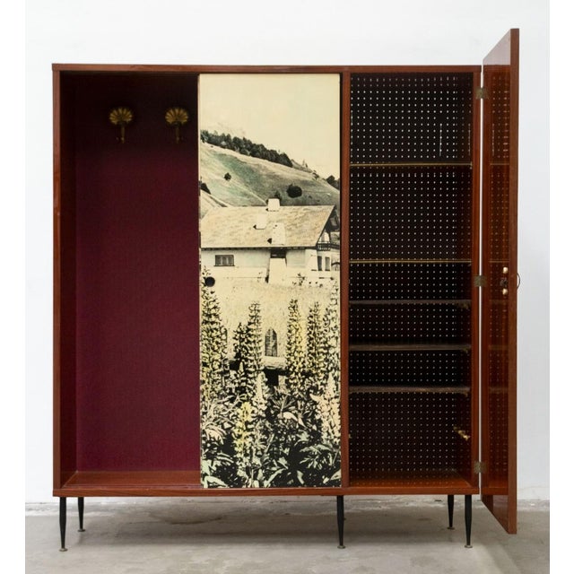 Coat Rack with Sliding Doors, 1960s For Sale - Image 16 of 18