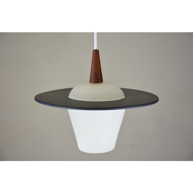 Vintage Danish Pendant Lamp from Lyfa, 1950s For Sale - Image 9 of 9