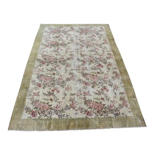 Vintage Turkish Anatolian Area Rug - 59"x92" For Sale