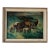 Carson Sutherlin Davenport (1908 - 1972)- "Chincoteague Ponies" Oil Canvas Painting For Sale