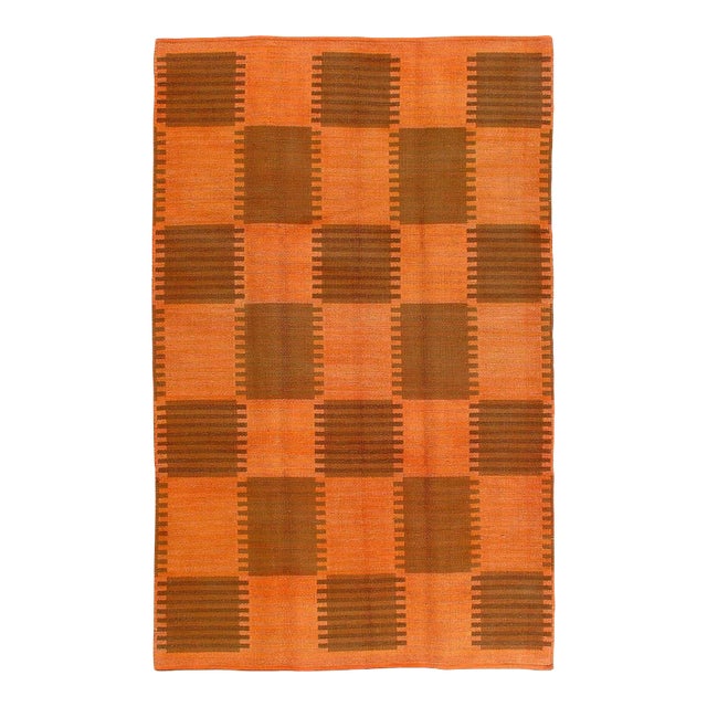 2020s Scandinavian Reversible Over Dyed Rug For Sale