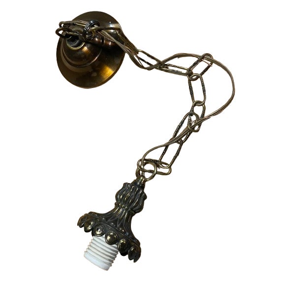 Mid-Century Modern Set of Three Vintage Bubble Pendant Lights For Sale - Image 3 of 4