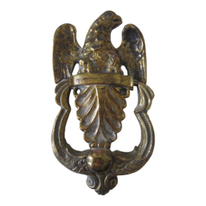 Vintage Cast Brass Eagle Door Knocker