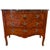 Late 20th Century Henredon Villandry French Provincial Louis XV Burl Wood Italian Marble Top Bombe Chest - 3 Drawer Serpentine Commode For Sale - Image 5 of 16