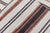 Vintage Turkish Kilim Gallery With Stripes in Cream, Brown & Soft Coral Color 5'10" X 10'11" For Sale - Image 12 of 12