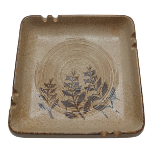 1970s/80s Share Treasure Craft Pottery Craft Ashtray Stoneware Made in Usa Trinkets Paintbrushes
