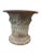 Nothing adds charm to a garden more than authentic French cast iron Louis XVI urns! Perfectly weathered and patinaed,...