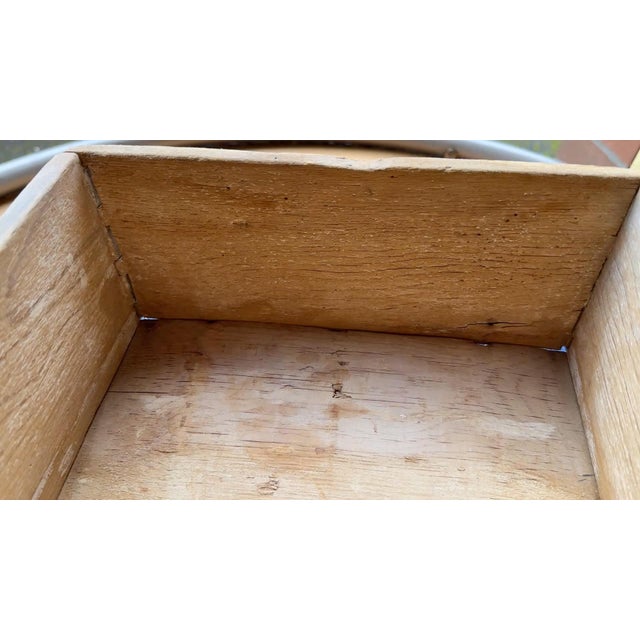 Early 20th Century Antique Pine Side Table For Sale - Image 9 of 10