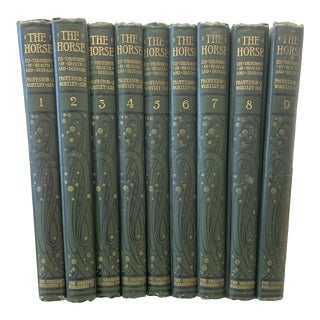 The Horse - Its Treatment in Health & Disease - Set of 9 For Sale