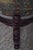 Ceramic Large Chinese Porcelain Rose Medallion Floor Vase on Stand For Sale - Image 7 of 13
