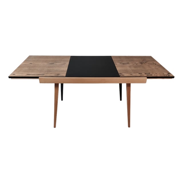 Vintage Dining Table in Ash, 1960s For Sale