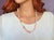 Mid-Century Modern Oregon Peach Opal Beaded Necklace by Noblesse Oblige Studio, 24.5" For Sale - Image 3 of 11