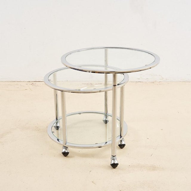 Design Chrome Coffee Table, 1970s For Sale - Image 5 of 5