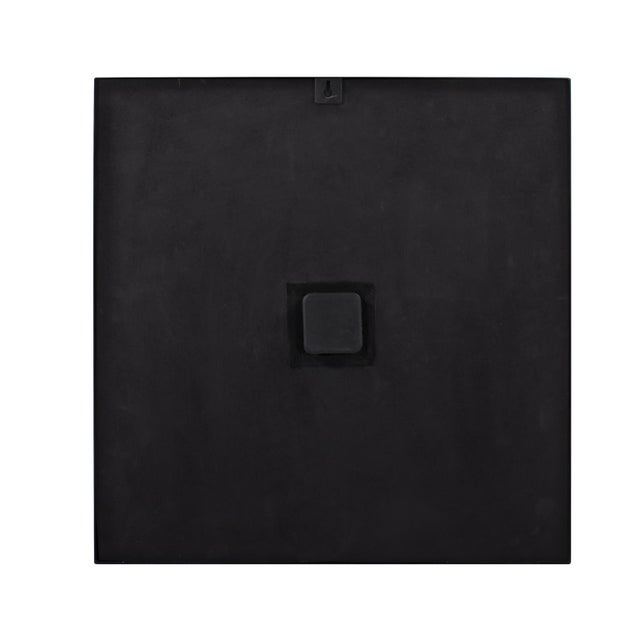 2020s Helix Wooden Square Clock For Sale - Image 5 of 9