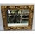 Traditional 1990s Italian Hand-Carved and Painted Gold Gilded Mirror For Sale - Image 3 of 10