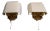 Regency Wall Lamps by Lumina for Lumica, Spain, 1970s, Set of 2 For Sale
