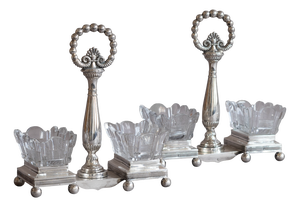 Antique Open Salts, 1890, Set of 2