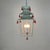 Metal 1960s Painted Metal Pagoda Lantern With Silk Tassels For Sale - Image 7 of 8
