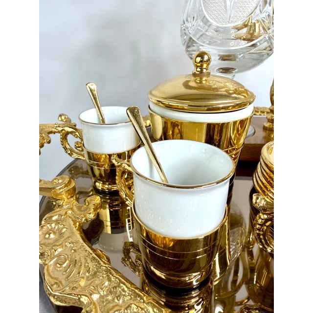 Vintage Coffee Set from Maison Royal Paris, 2010s, Set of 11 For Sale - Image 3 of 15