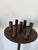 Vintage Jan Barboges Hand-Forged Iron Floor Candle Holders – Pair For Sale In Miami - Image 6 of 12