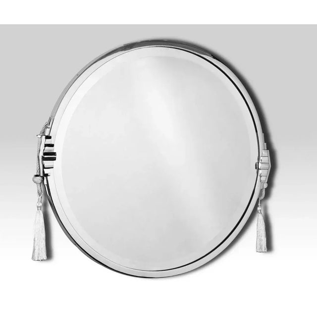 1920s Wall Mirror of Dominique Paris, 1920s For Sale - Image 5 of 5