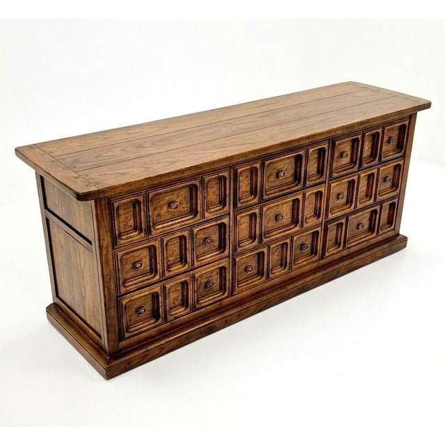 A spectacular, collector-grade four-piece vintage bedroom suite from the highly coveted Drexel Heritage Esperanto...