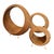 Mid Mod Circle Baskets Set For Sale - Image 4 of 7