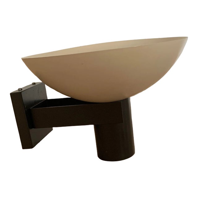 Vintage Midcentury Modern Louis Kalff Style Light (1 of 2 Available) For Sale