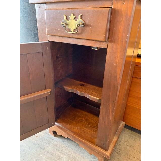 Vintage Grandfather Clock With Storage For Sale - Image 4 of 9
