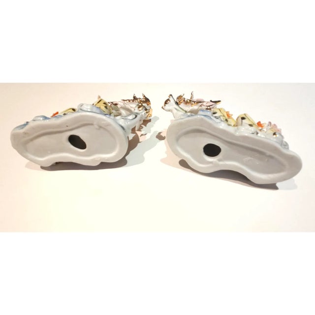 Vintage Porcelain Dragon 24k Gold For Sale - Image 10 of 11