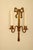 Vintage French Brass Double Arm Bow Sconces, Set of 2 For Sale - Image 4 of 13