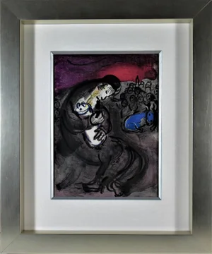 Marc Chagall, Jeremiah's Lamentations, from "The Bible", 1956