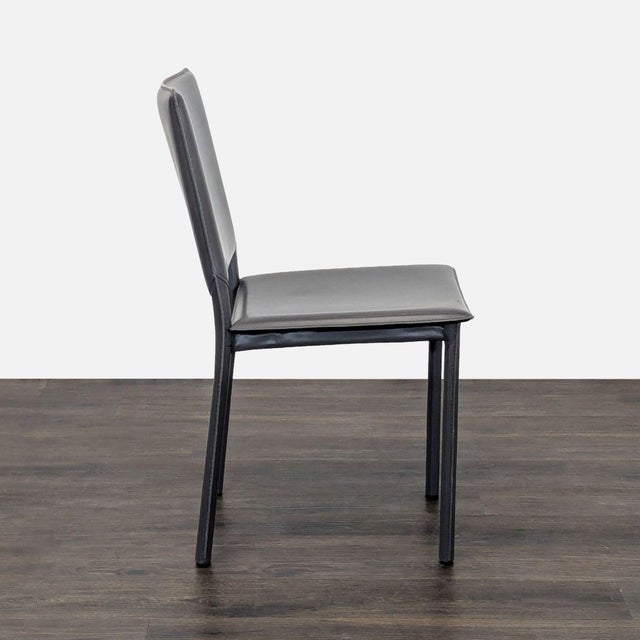 Room & Board Room & Board Madrid Leather Dining Chair For Sale - Image 4 of 7
