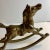 1980s Vintage Brass Rocking Horse For Sale - Image 4 of 7