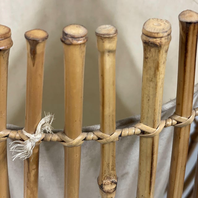 Vintage Bamboo Floor Lamp, 1970s For Sale - Image 11 of 14