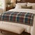 Not Yet Made - Made To Order Heritage Tartan Plaid Woven Throw Blanket – Green & Navy, 60 × 50 For Sale - Image 5 of 6