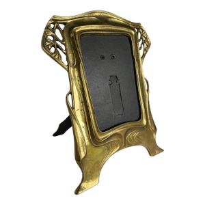 Vienna Secession Cast Brass Picture Frame