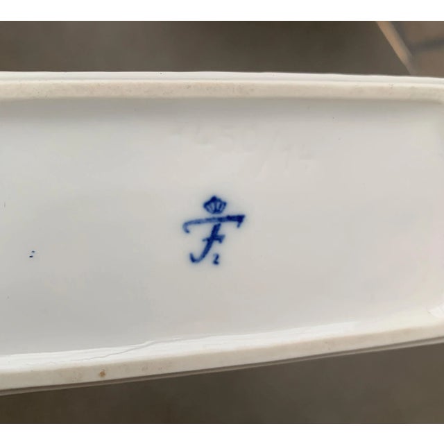 Vintage German Minimalist Porcelain Vase from Fürstenberg For Sale - Image 17 of 18