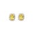 Natural Sapphire Diamond Stud Earrings 14k W Gold 1.71 TCW Certified For Sale In New York - Image 6 of 17