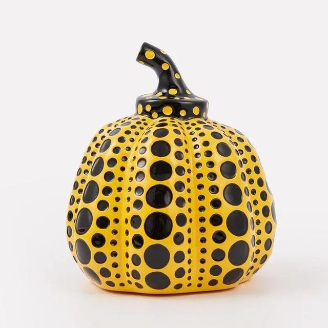 Yayoi Kusama, Mini Pumpkin, Hand-painted Resin For Sale - Image 9 of 9